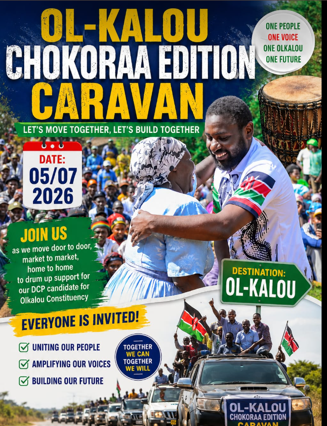 Ol Kalou Chokoraa Edition Caravan Poster